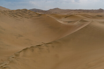 sand dunes in the desert