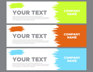BANNER TEMPLATE VECTOR PREMIUM DESIGN 