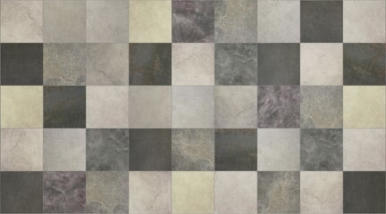Background image of floor tiles in plan view