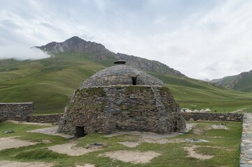 Tash Rabat, 15th century caravanserai, Naryn Province, Kyrgyzstan, Asia
