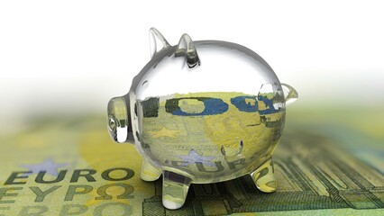 Symbolic image on the subject of transparency registers, financial transparency, etc