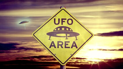 Symbolic image on the subject of UFOs © DesignIt/imageBROKER
