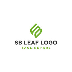 SB Leaf Logo Design Inspirations