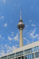 TV Tower, Alexanderplatz square, Berlin, Germany, Europe
