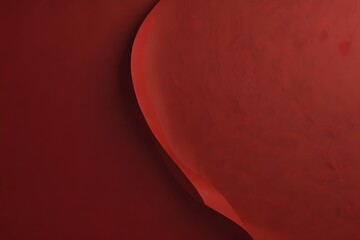 Sheet of red paper texture background Generative AI