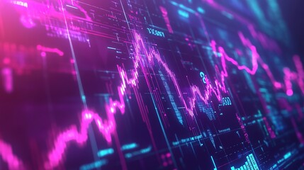 Abstractdigital 3d concept financial symbol. .Businessman drawing business growth graph. goal achievement with increasing arrows. Business strategy development