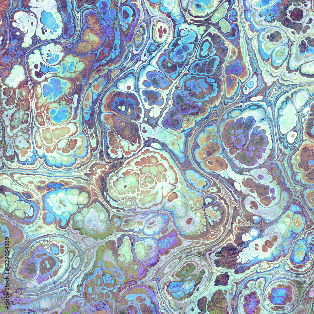 Aufkleber An abstract texture showcasing a blend of colors and unique patterns for versatile and creative use