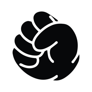 recommend clip art: Rock Hand Gesture Sign Icon. Illustration of Clenched Hands. Rock Paper Scissors Symbol. Vector Illustration.