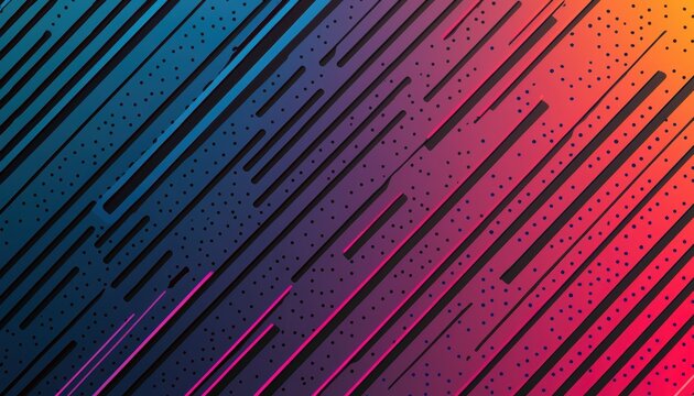 Binary code matrix on a dark gradient background, representing digital data, cybersecurity, and programming themes