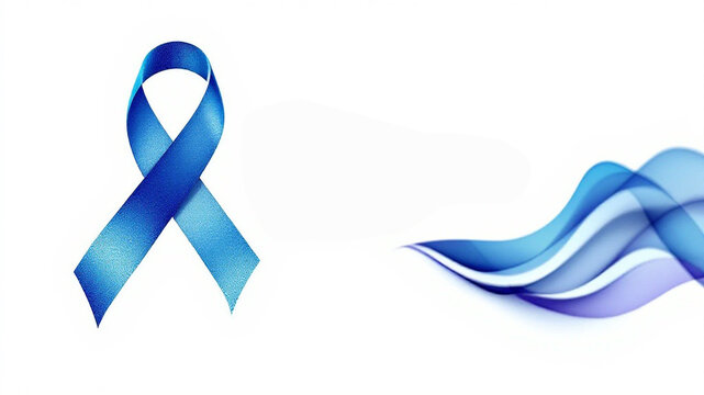 World Cancer Day Awareness ribbon banner design template