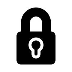 data security glyph icon