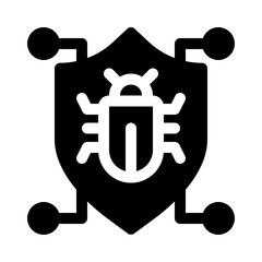 data security glyph icon