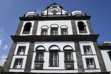 Church Igreja de Nossa Senhora do Carmo, Horta, Faial, Azores, Portugal, Europe