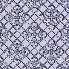 3D effect seamless background, wallpaper decoration pattern