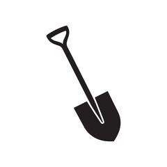 Shovel Icon, Garden Shovel icon, Hand garden shovels icon. Outline hand garden shovels vector icon, Shovel icons flat. Digging with garden shovel vector icons