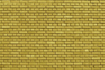 Fototapeta premium Ceylon Yellow colored brick wall background