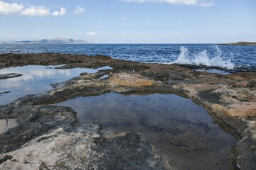 Necropolis of Son Real, Necr&ograve;polis de Son Real, Majorca, Balearic Islands, Spain, Europe