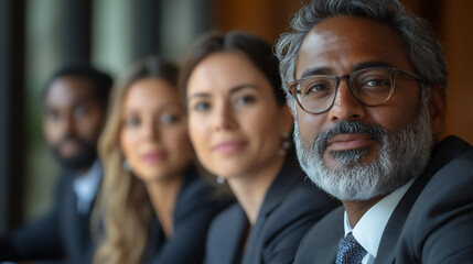 Obraz premium corporate team brainstorming new business ideas in a conference room