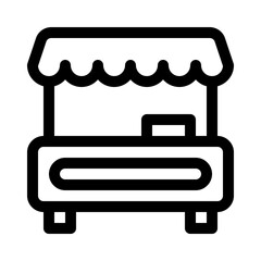 community events line icon