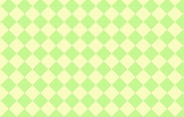 Neon Green Diamond Pattern Background.