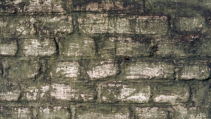 old brick wall close up
