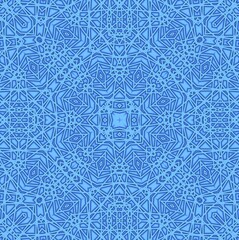 Blue background with abstract pattern