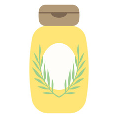 Body Lotion Skincare Product Illustration