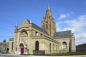 Obraz premium Notre Dame Church, Calais, France, Europe