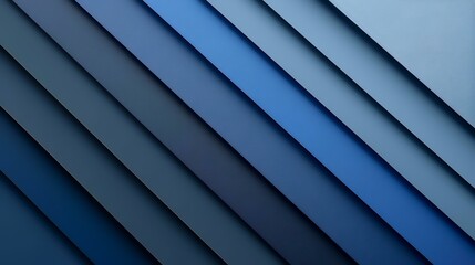 Obraz premium Diagonal blue stripes background, abstract design, texture, gradient, for website or graphic design