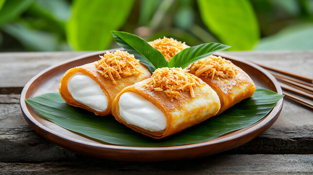  khanom buang plate