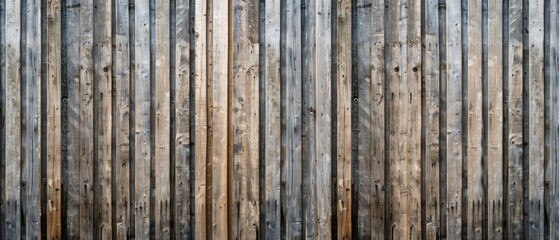 Fototapeta premium Background with a wooden fence is suitable for the design of sites related to nature, ecology and construction.