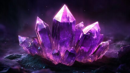 Obraz premium A stunning collection of rare and precious gemstones in various colors, shapes, and cuts, showcasing their brilliance and natural beauty.