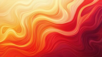 Abstract fiery swirls, a vibrant and dynamic artwork, showcasing a captivating blend of warm colors