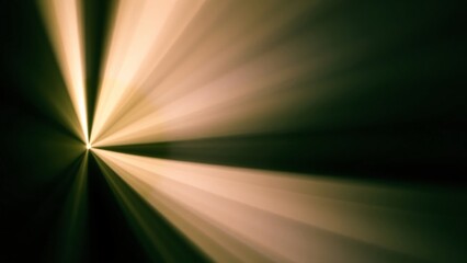 Abstract Light Rays Golden Burst of Energy