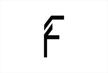 Elegant Letter F logo Vector Template Initial Letter F Logo Design. Creative And Modern F logo