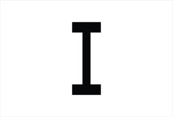 Elegant Letter I logo Vector Template Initial Letter I Logo Design. Creative And Modern I logo