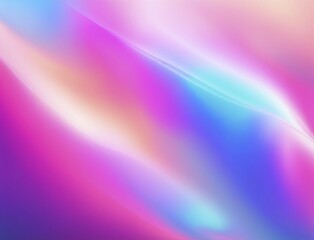 Abstract gradient with pink, blue, and purple hues creating a soft and vibrant glow, AI generated