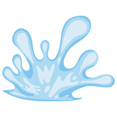 Drip Water Splash Illustration