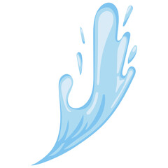 Drip Water Splash Illustration