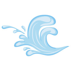 Drip Water Splash Illustration