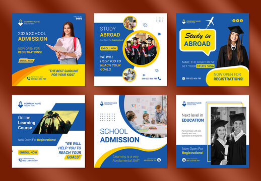 Education Abroad Social Media Design