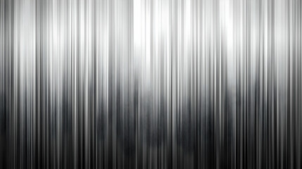 Abstract Black and White Vertical Stripes Background Blends Smoothly and Elegantly with Subtle Texture.
