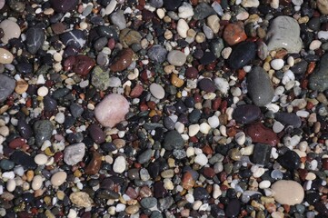 Pebbles on the beach
