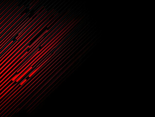 Abstract Red and Black Diagonal Lines Background Creates a Dynamic Visual with Modern, Geometric Design.