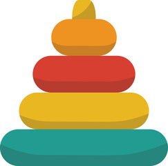 Cute Baby Supplies Stickers Collection Vector Illustration. Baby Element Concept Design