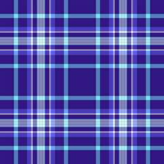 Vibrant purple and blue plaid pattern. Seamless texture ideal for textile design, fashion, backgrounds, website designs, and more.  Modern and stylish geometric repeat.