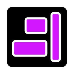 Abstract graphic design with bold colors and shapes