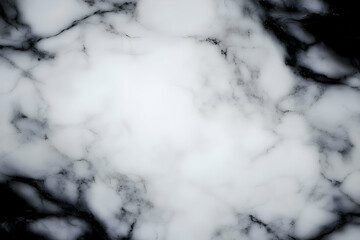 Obraz premium Abstract Black and White Marble Texture Background Creates a Luxurious and Elegant Design