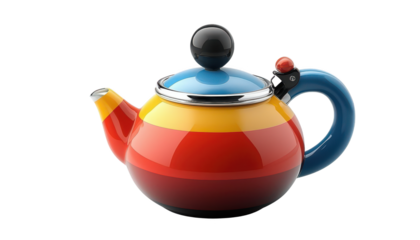 Tea Kettle isolated on transparent background