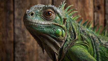 green iguana